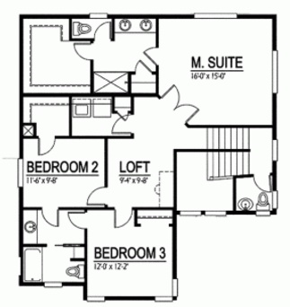 Vivienda unifamiliar moderna con 2 pisos y 2 dormitorios
