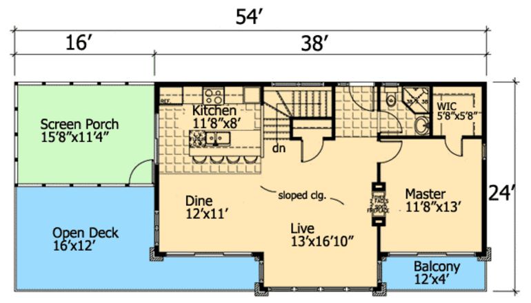 plano-de-casa-moderna-de-2-pisos-con-madera