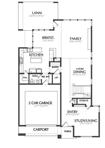 plano-de-casa-de-dos-pisos-minimalista