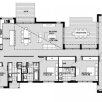 Modelo de casa moderna de 4 dormitorios